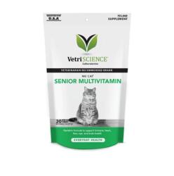 VetriScience Nu Cat Senior Multivitamin rágótabletta 30 db tabletta