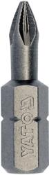 TOYA csavarhúzó bitfej, pozidriv, 1/4"x25 mm, PZ1, 10 db (YT-04702)