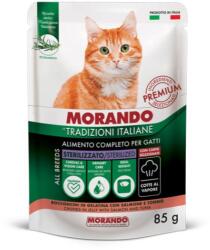 Morando TI nedves macskaeledel 85g lazaccal és tonhallal zselés