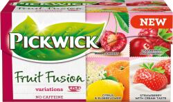 Pickwick Fruit Fusion gyümölcs- és gyógynövénytea variációk 20 filter 37, 5 g - ecofamily