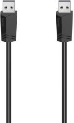Hama Cablu Hama 200601, USB A - USB A, 1.5m (Negru) (Hama 200601)