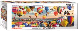 EUROGRAPHICS 1000 db-os Panoráma puzzle - Balloon Lift off (6010-5923) (6010-5923)