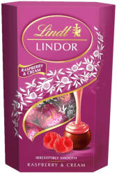  Lindor tejcsokoládés-málnás trüffel lágy tejszínes töltelék - 200g - kamraellato