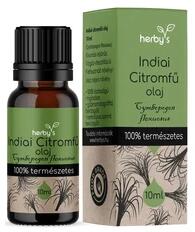 Herby's Indiai Citromfű olaj 10 ml FOOD GRADE - multi-vitamin