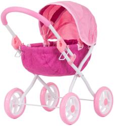 Chipolino Carucior pentru papusi Chipolino Daisy pink linen - hubners