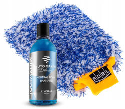 Auto Graph Tourmaline Blue 400ml & ADBL Promitt - Autósampon mosókesztyűvel