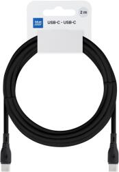 Blue Star ECO kábel 3A 60W Type C to Type C PJ73-13-4 2m fekete