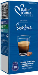 Italian Coffee Nespresso kompatibilis Italian Coffee Sambuca ízű kávékapszula (10 db)