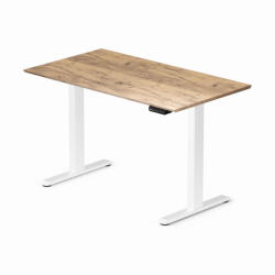 LVN System Elektromosan állítható magasságú íróasztal 120x67cm Craft tölgy / fehér | LVN System Control Flex+ (LV0740-LV1298)