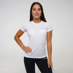 GymBeam Clothing GymBeam TRN fehér női póló - white + silver logo - GymBeam Clothing