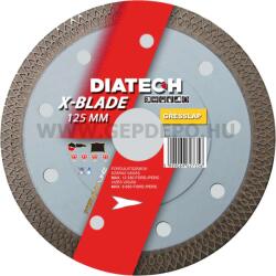 Diatech X-BLADE vágókorong gres és márvány lapokhoz 125mm (XB125)