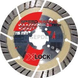Diatech Speed Racing slant turbó gyémánttárcsa 115 mm X-Lock (SL115XL)