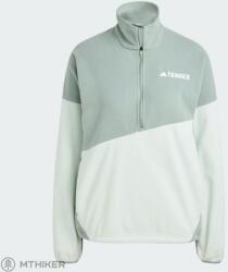 Adidas Terrex Multi Climawarm Fleece női pulóver, silver green/linen green (L)