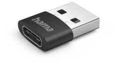 CHERRY Преходник hama, от usb-a (м) към usb-c (ж), черен (hama-201532)
