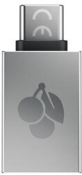 CHERRY Преходник cherry, от usb-a (м) към usb-c(ж), 61710036, сиво (con850cheadapter)