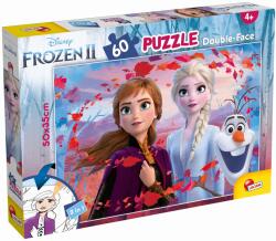 Lisciani Puzzle cu două fețe Lisciani de colorat din 60 piese - Regatul Înghețat 2 (65318) Puzzle