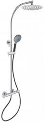 Strohm Teka Dual Control antibakteriális zuhanyrendszer Fekete & Króm 182320200 (8413509245391)