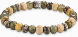 Thomas Sabo A2196-353-7-L19 Unisex Armband Labradorit und Crocodile Jasper, unisex
