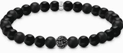Thomas Sabo A2194-705-11-L19 Unisex Armband Obisidian schwarz, unisex