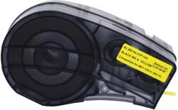 Compatibil Brady M21-125-C-342-YL, 6 mm x 2, 13 m, text negru / fundal galben, banda compatibila (M21-125-C-342-YL)