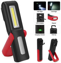 Autolife Nagy teljesítményű hordozható COB LED-es munkalámpa 1200mah LA626 (94713)
