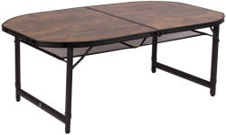 Bo-Camp Woodbine 150x80cm asztal barna/fekete