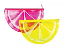 SPREE Penar cu Sclipici, Transparent, Felie Pepene, Neechipat (KH-SP60125) Penar