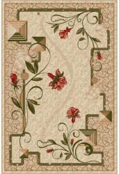 Delta Carpet Covor Dreptunghiular, 120 x 170 cm, Crem, Floral, Lotos 587 (LOTUS-587-116-1217) Covor