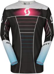 SCOTT Podium PRO motokrossz mez kék-rózsaszín