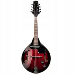 Stagg M50 E, elektroakusztikus bluegrass mandolin, redburst (SM50E)