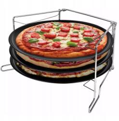 Brunbeste 3 Db-os Pizzasütő Tepsi Állvány Szett (1042)