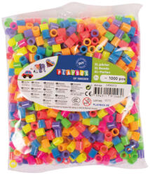 Playbox PlayBox: 9mm-es XL MAXI neon színű vasalható gyöngyök 1000db-os csomag (2456313) - jatekshop