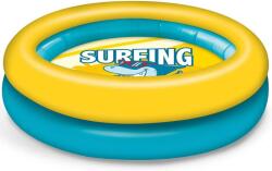 Mondo Cápa mintás felfújható 2 gyűrűs medence 100cm - Mondo Toys (16923) - jatekshop