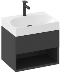 RAVAK SD Lite 60 fürdőszobai szekrény mosdó alá matt fekete X000001856 (X000001856) - szaniteresklimacenter