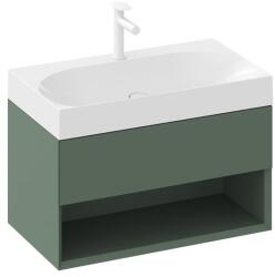 RAVAK SD Lite 80 fürdőszobai szekrény mosdó alá Grey Green X000001864 (X000001864) - szaniteresklimacenter