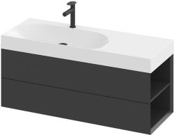 RAVAK SD Lite 120 J fürdőszobai szekrény mosdó alá matt fekete X000001892 (X000001892) - szaniteresklimacenter