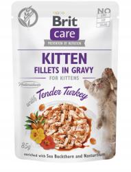 Brit Care Kot sasz. 85g Fg Kitten Tender Pulyka