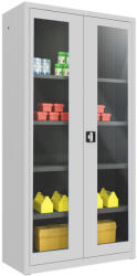 AKD Univerzális fémszekrény Sbm 203 plexi