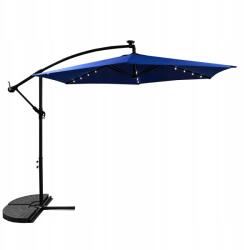 AGA Kerti napernyő 300 cm Sötétkék Led világítással (MR2024-D.BLUE)