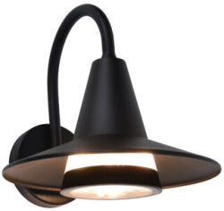LUTEC SWAN fali lámpa , fekete , E27 foglalattal , IP54 (5213901012)