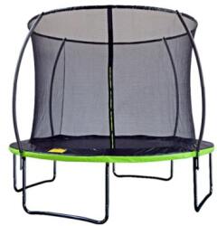  Trambulin 312cm + beltéri védőháló + lépcsők Green (TRA7635)