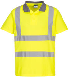 Portwest EC10YERXXL Portwest Eco Hi-Vis Polo Shirt (6 db) (EC10YERXXL)