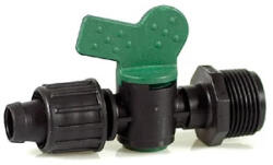 Irritec Szalagcsepegtető csap 3/4" külső x 16-s szalag