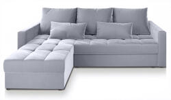  Canapea coltar extensibil ZENOVA 220 x 140 cm, reversibila - gri deschis