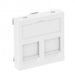 Obo Bettermann 6119202 DTG-2A RW1 adatátviteli csatlakozó 2 db A típusú csatlakozó modulh 45x45mm hófehér (6119202)