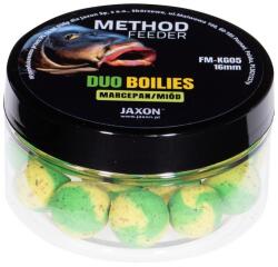 JAXON duo-boilies method feeder marzipan/honey 40g 16mm (FM-KG05) - epeca