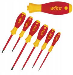 Wiha Softfinish Csavarhúzó Készlet Lapos villanyszerelőhöz, Philililps 6db-os 00833 (35389)