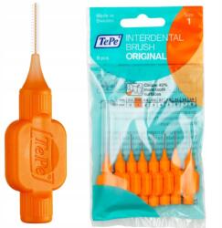 TePe Fogköztisztító kefe TePe 0.45mm Narancssárga 8db (Szczoteczki TePe 0.45mm Pomarańczowe - 8szt.)