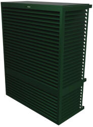 DECOClim Klíma és hőszivattyú burkolata DECOCLIM ALU XXL, Farba DECOClim RAL6005 - Moha zöld (DECOCLIM-23AXXL6005)