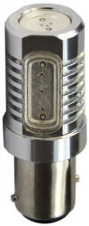 M-Tech LED Izzó P21/5W BAY15D 4-HIGH POWER - 1db Piros - M-TECH